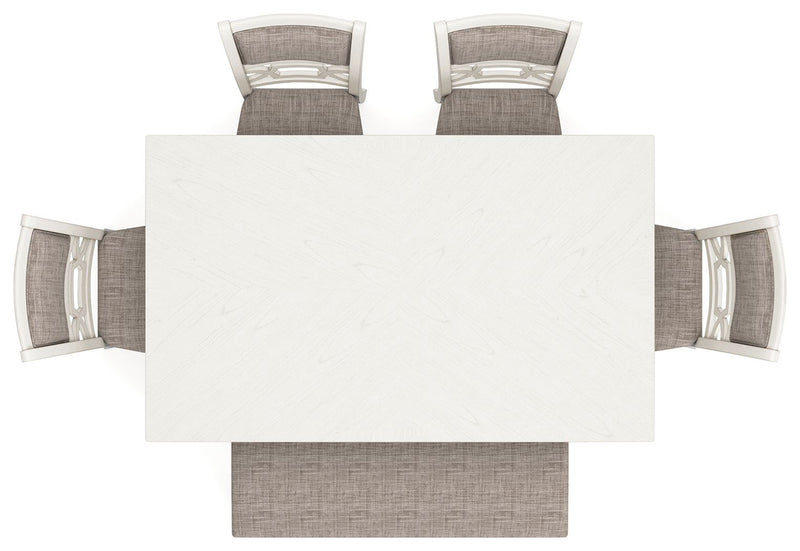 Erinberg - Dining Room Table Set (Set of 6) - Antique White