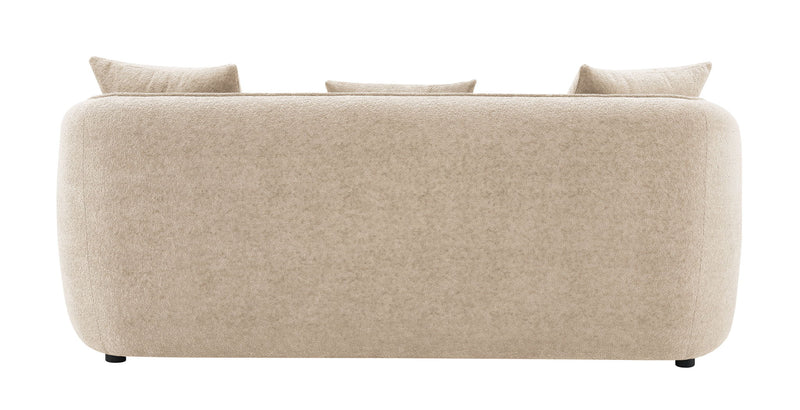 Keith - Sofa With 3 Matching Color Toss Pillows