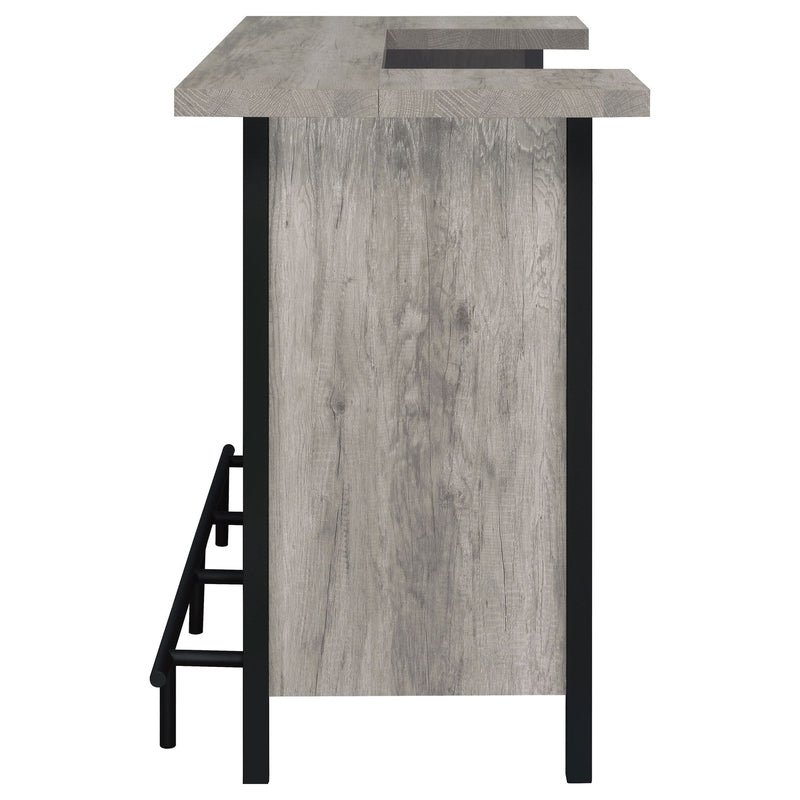 Menimen - Freestanding Bar Unit - Gray