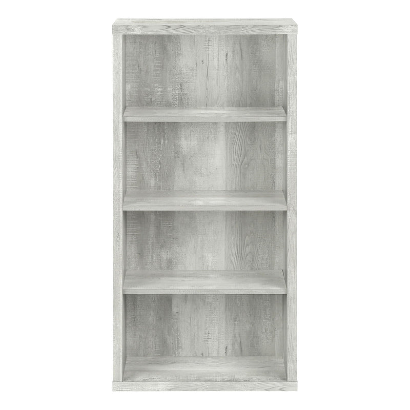 Bookshelf, Bookcase, Etagere, 5 Tier, For Office, Contemporary & Modern - Gray