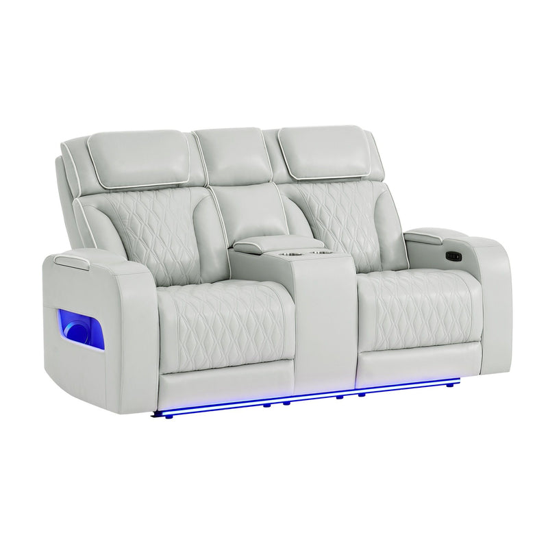 Julian - Set With Power Recliner, LED Lighting & Speaker
