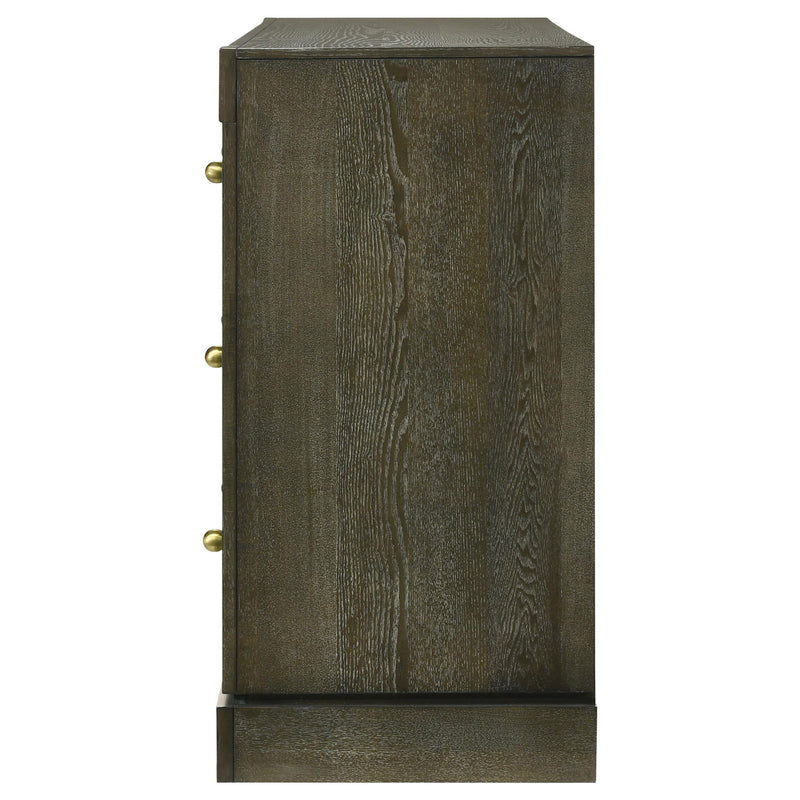 Gran Park 6-drawer Dresser Cabinet Dark Cocoa