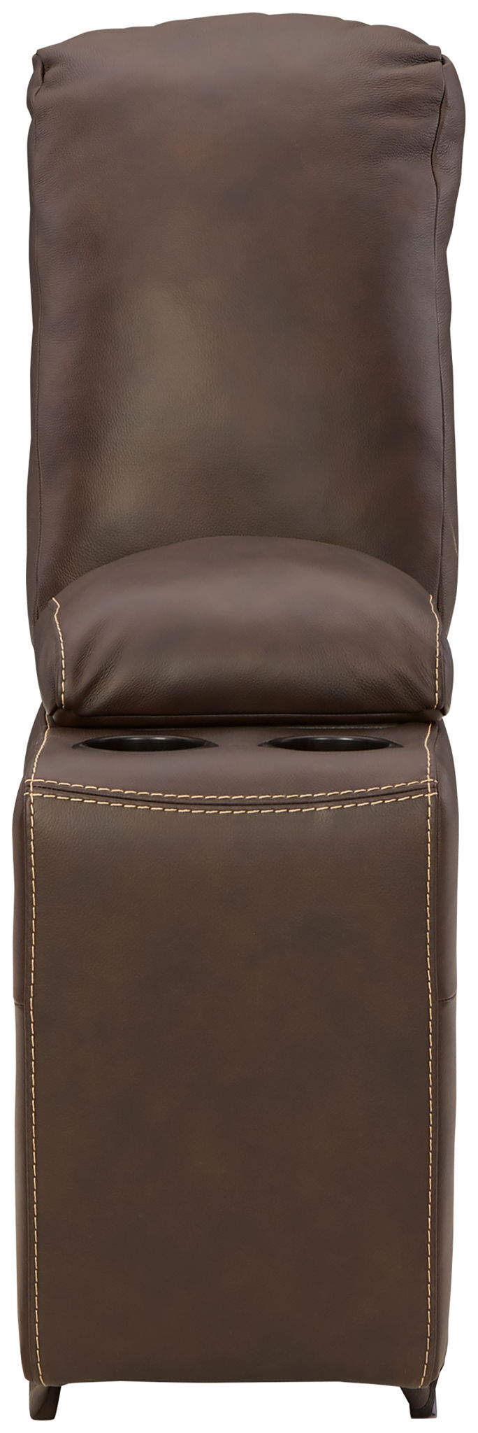 Dunleith - 9-Piece Power Reclining Sectional - Chocolate