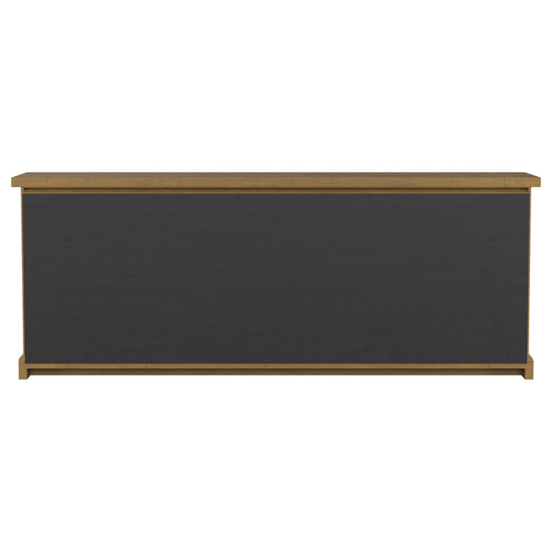 Florence 4-door Dining Sideboard Buffet Cabinet Rustic Honey