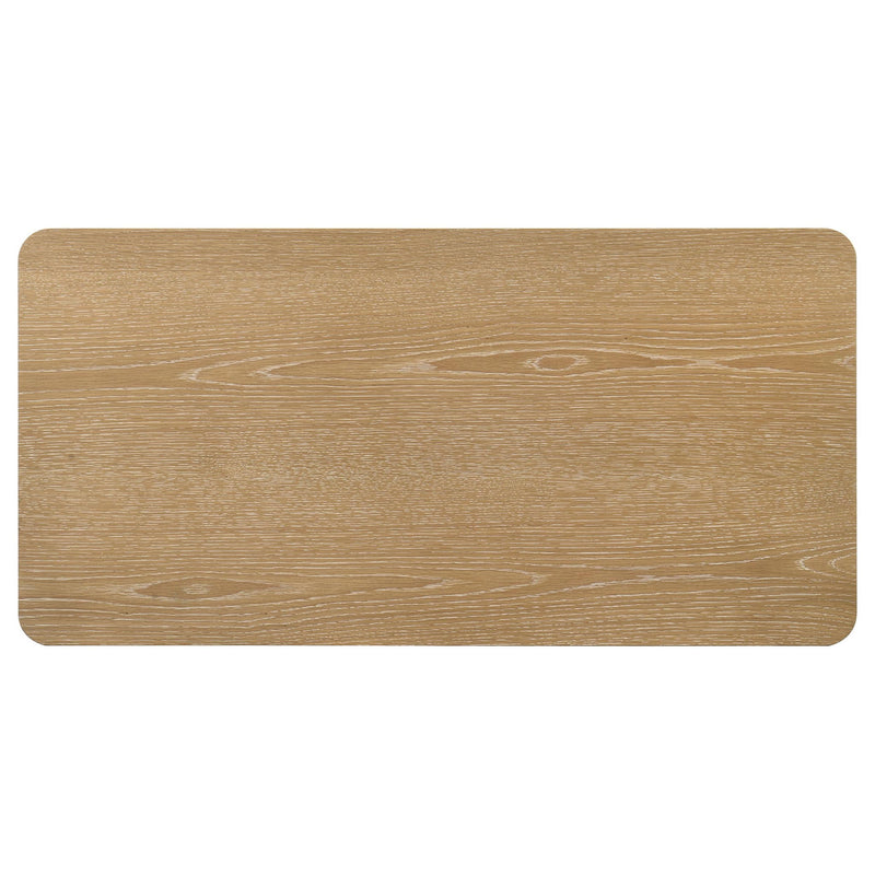 Castlewood Engineered Wood Cocktail Coffee Table Light Oak