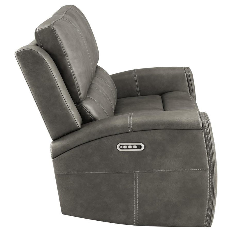 Brickston - Triple Power Reclining Loveseat