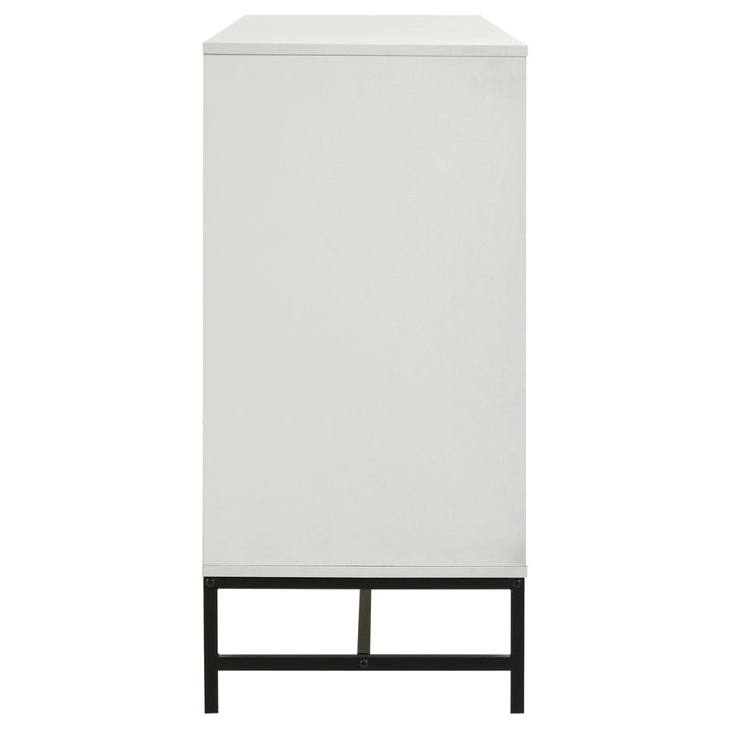 Sonora 6-drawer Bedroom Dresser White