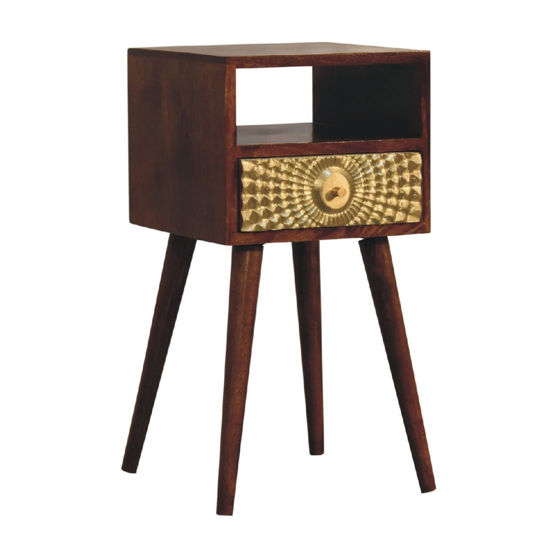 Eden - Mini Nightstand - Chestnut