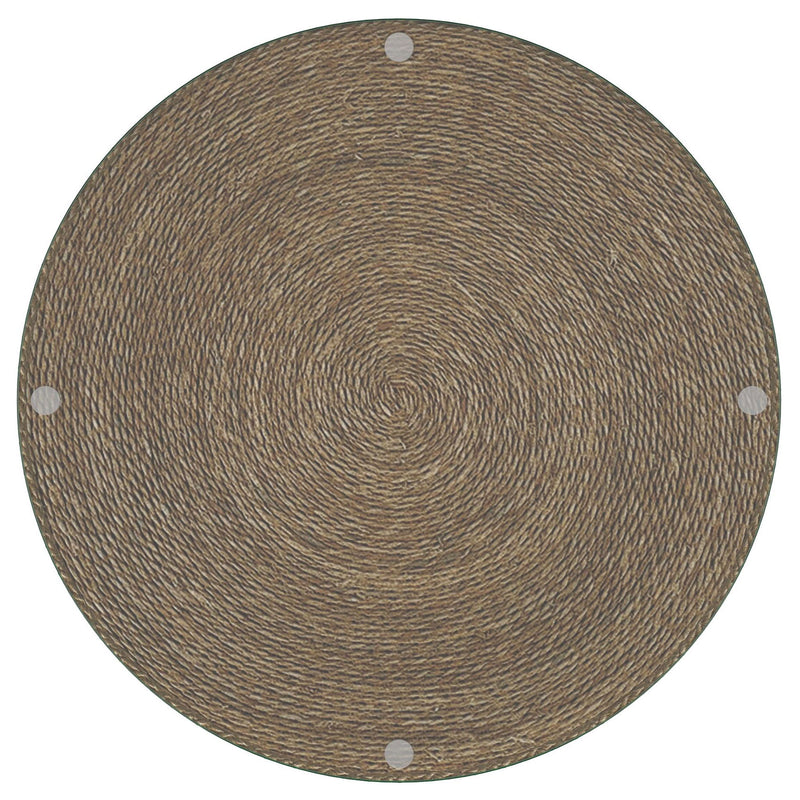 Burma - Round Side Table - Light Brown