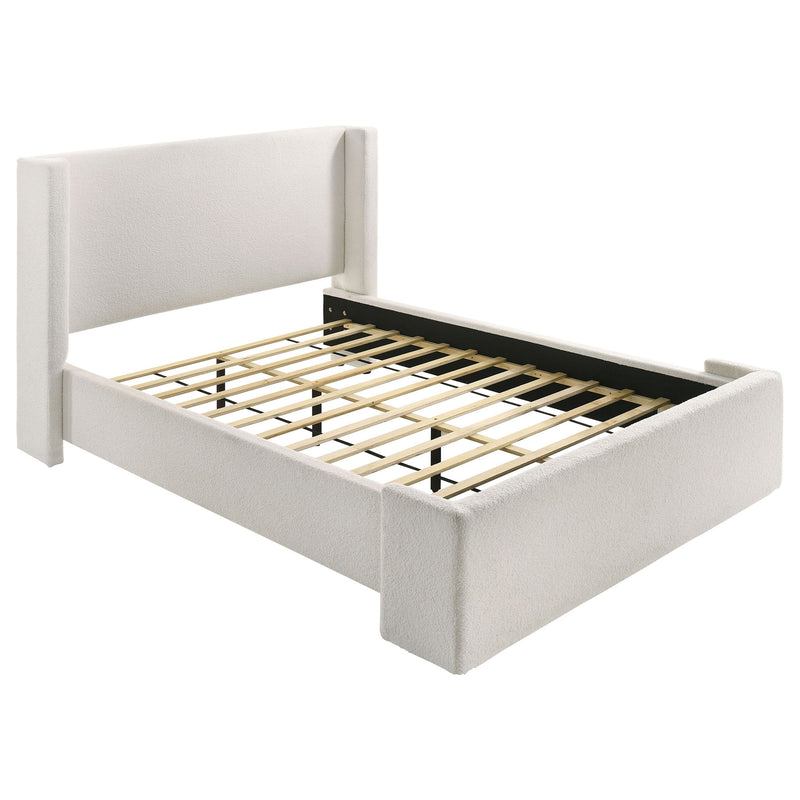 Froberg - Platform Bed With Wingback Headboard