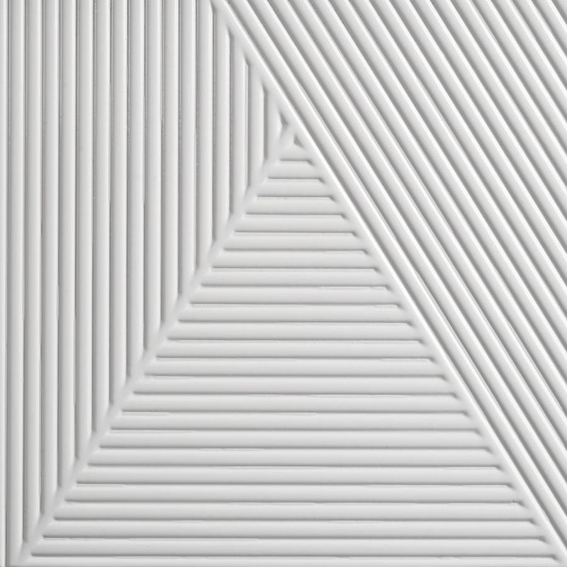 Cassia - 2-Drawer Nightstand Bedside Table - White High Gloss