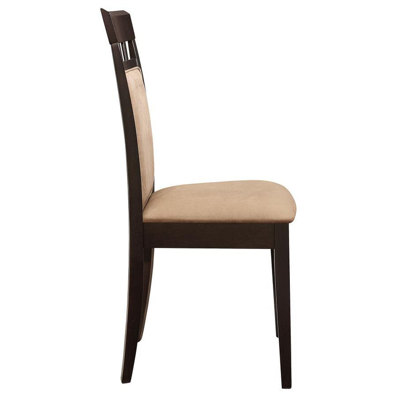 Gabriel - Closed Back Side Chairs (Set of 2) - Cappuccino