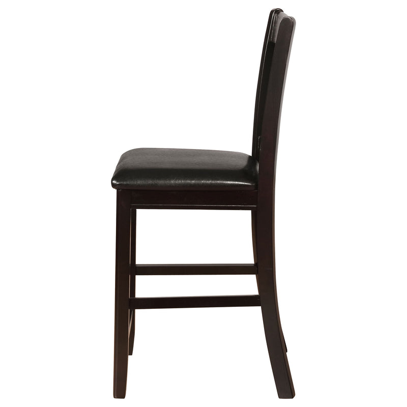 Lattice Back Counter Height Stools (Set of 2)