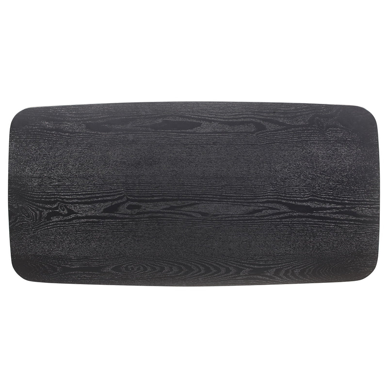 Bivens - 3 Piece Rectangular Coffee Table Set - Black