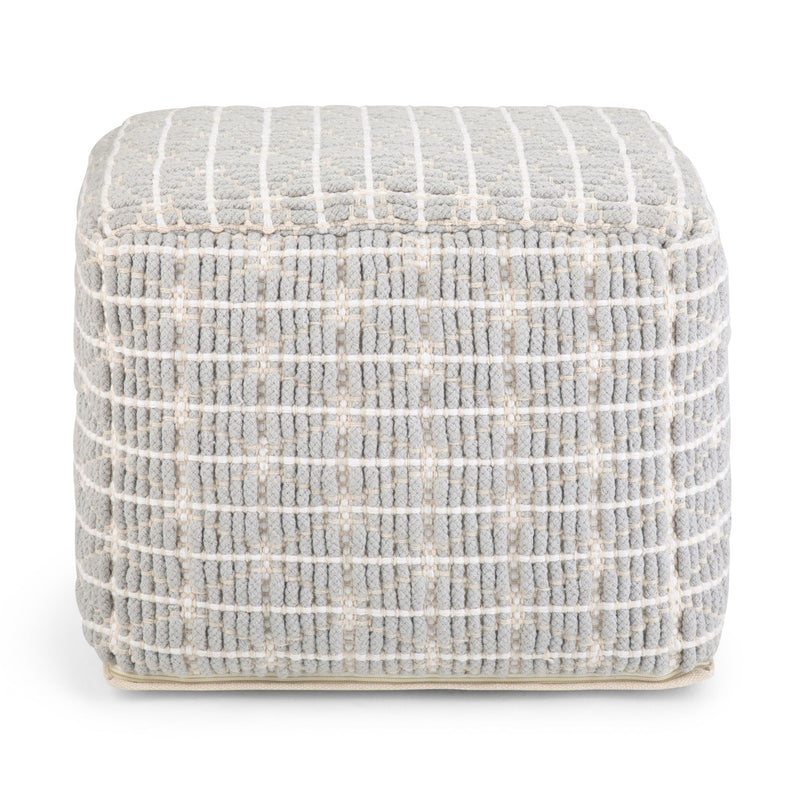 Noreen - Upholstered Square Pouf
