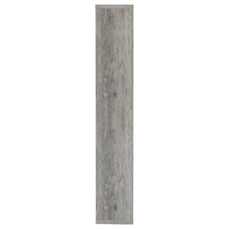 Theo 71-inch 6-shelf Bookshelf Grey Driftwood