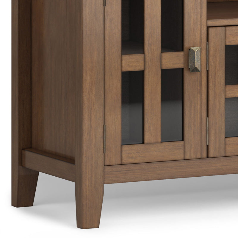 Artisan - TV Media Stand - Rustic Natural Aged Brown