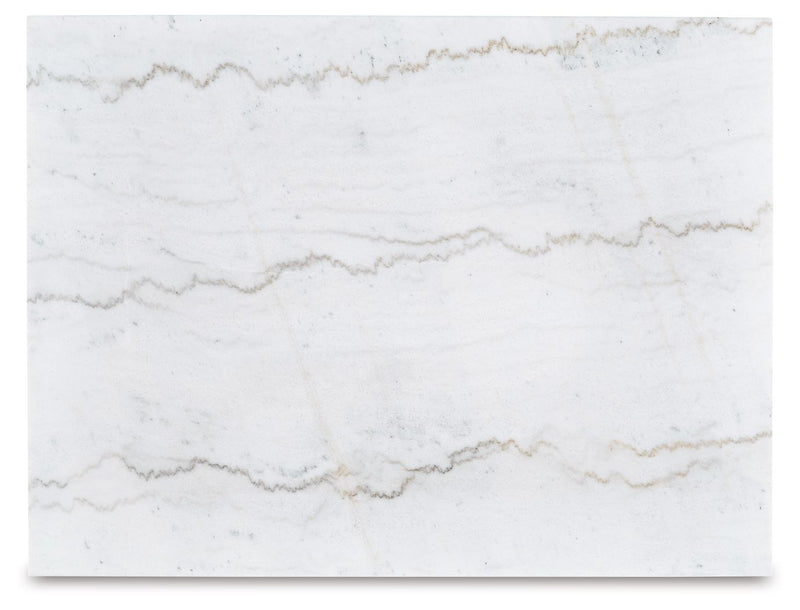 Loyaska - Rectangular Cocktail Table - Brown / Ivory