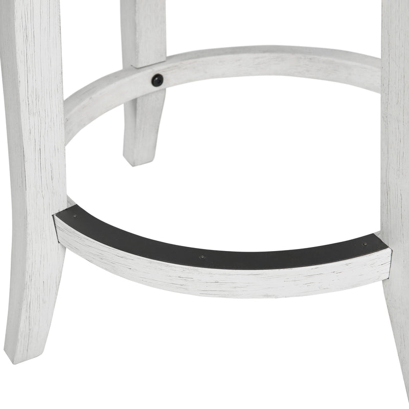 Stool With Natural Seagrass Seat