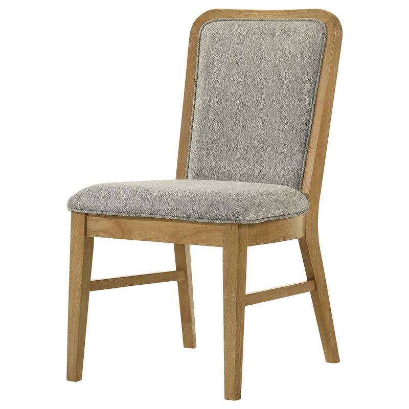 Teleli - Dining Side Chair (Set of 2) - Natural / Gray