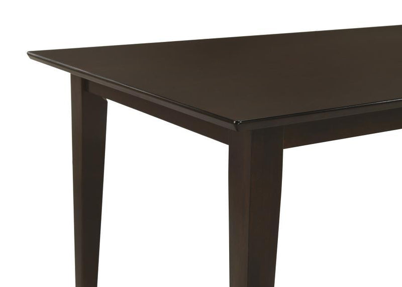 Gabriel - 5 Piece Rectangular 59" Dining Set - Cappuccino