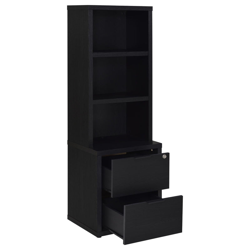 Geary - 3 Piece Bedroom Set With Bookcase Headboard