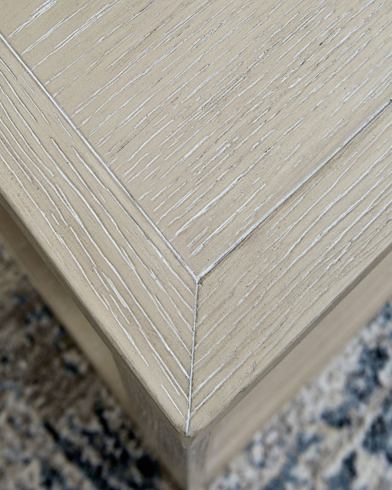 Marxhart - Square End Table - Bisque