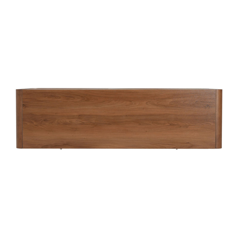 Sideboard, Wide Storage With 2 Doors And 3 Drawers