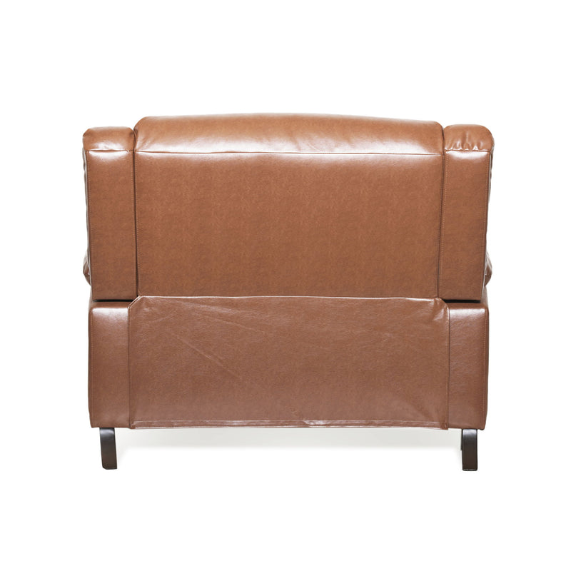 Tufted Design Wide Manual Recliner Chair