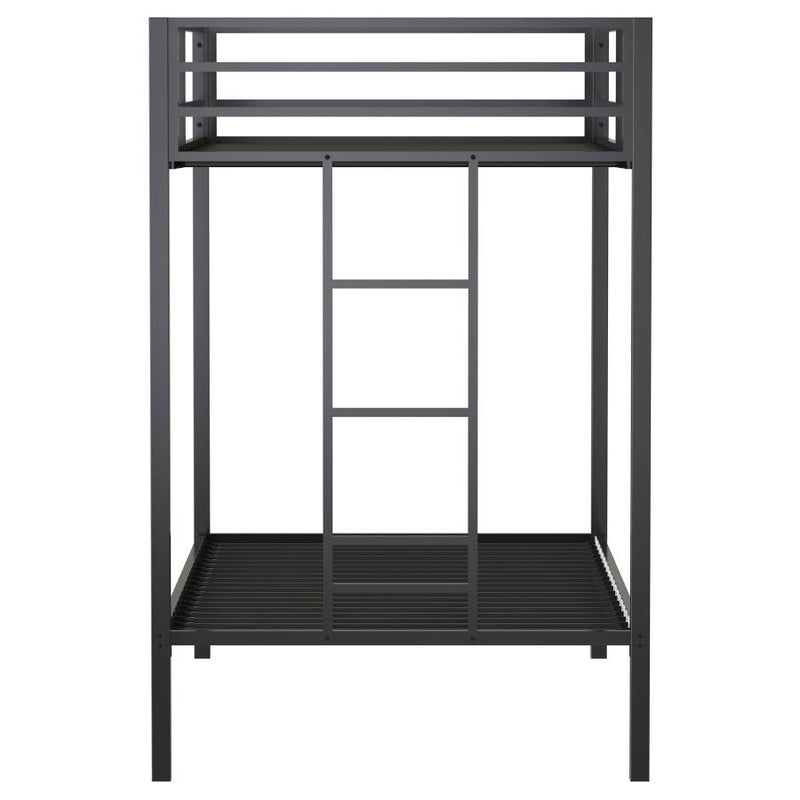 Alevera - Metal Bunk Bed With Ladder