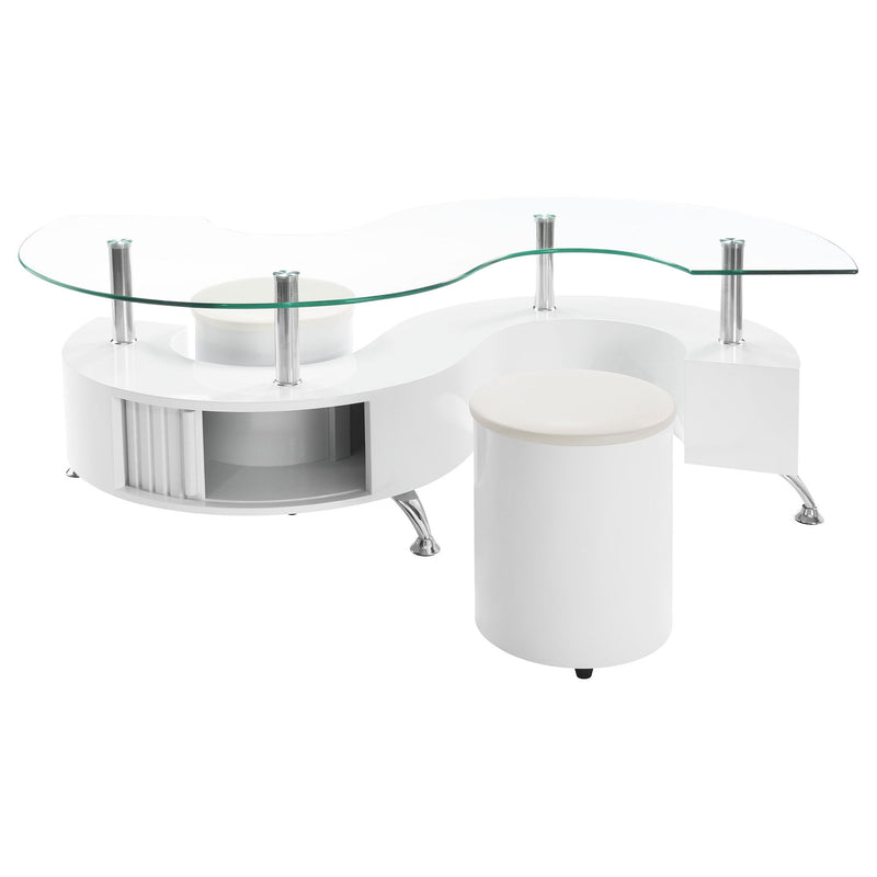 Marley - 3 Piece Coffee Table And Stools Set