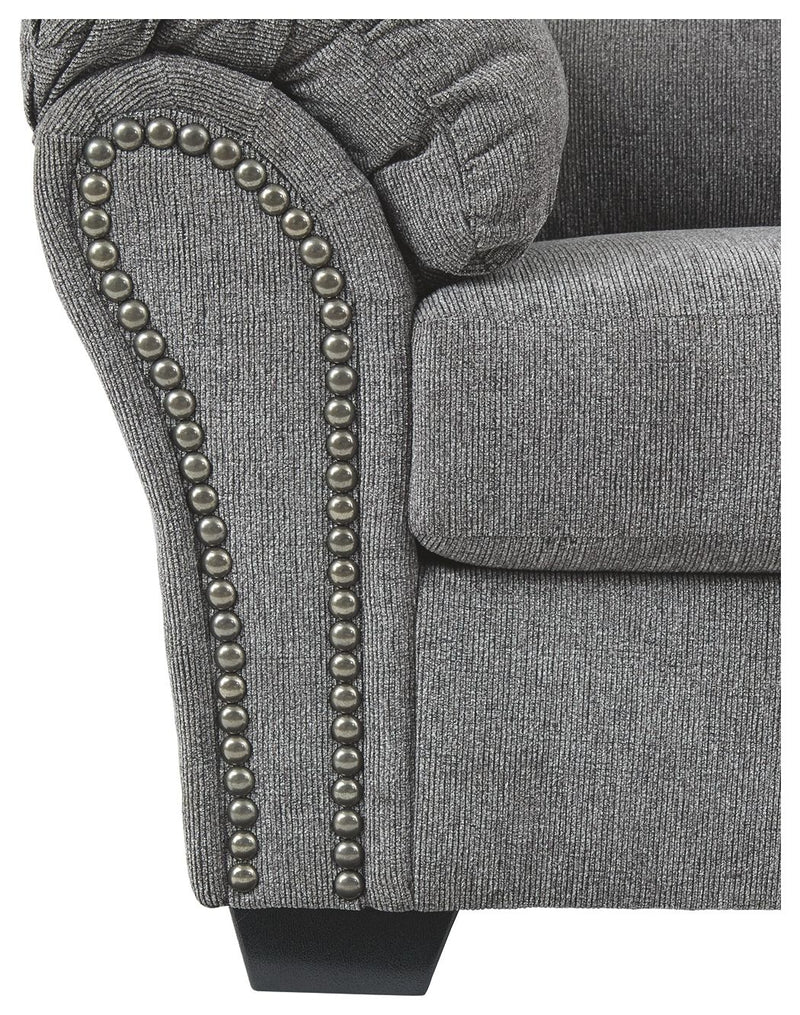 Allmaxx - Loveseat - Pewter