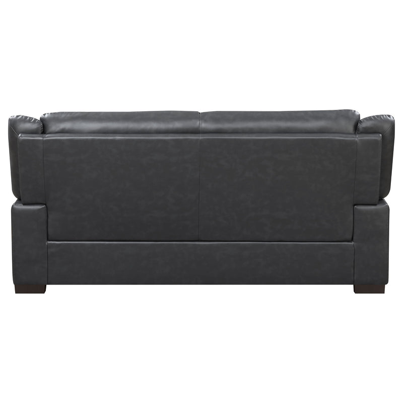 Borden - 2 Piece Living Room Set With Smooth Upholstery - Gray