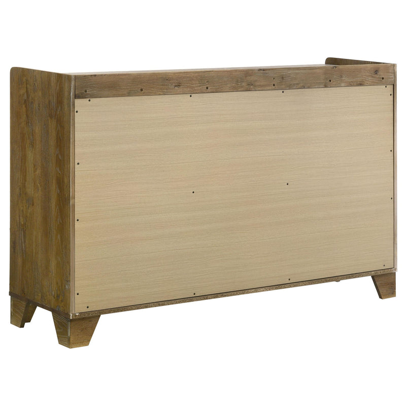Henderson 4-piece Eastern King Bedroom Set Medium Oak