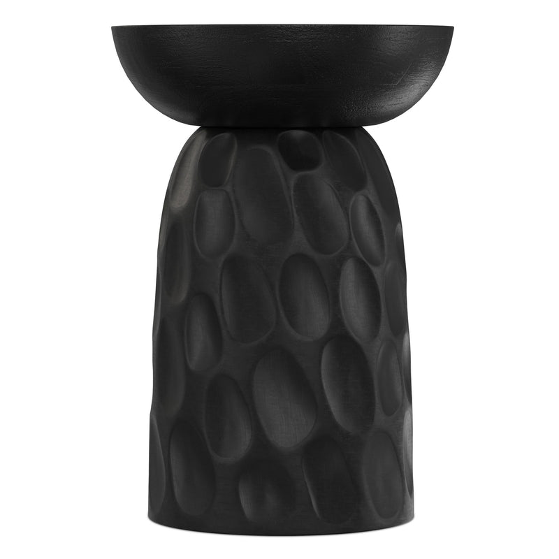 Boyd - V Chisel Accent Table - Black