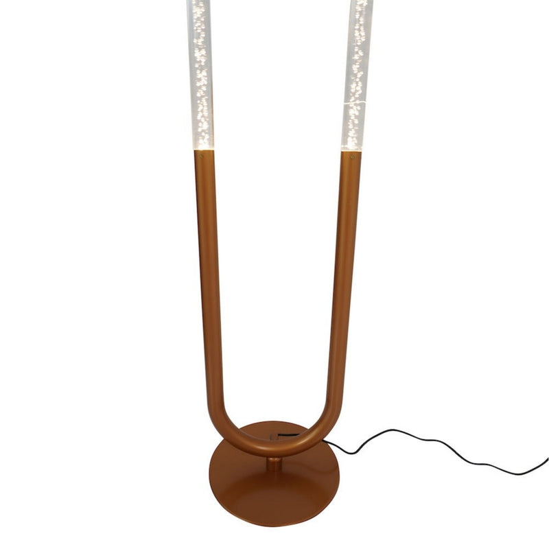 Zeon - LED Floor Lamp, 110 - 120V - Bronze