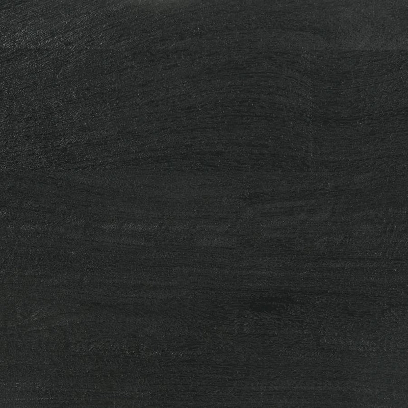 Marsden - 2 Door Mango Wood TV Stand - Charcoal Black