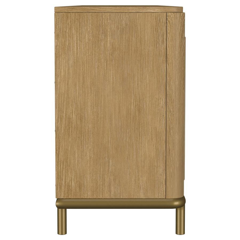 Arini - Rattan Cane 2-Door TV Stand Media Console