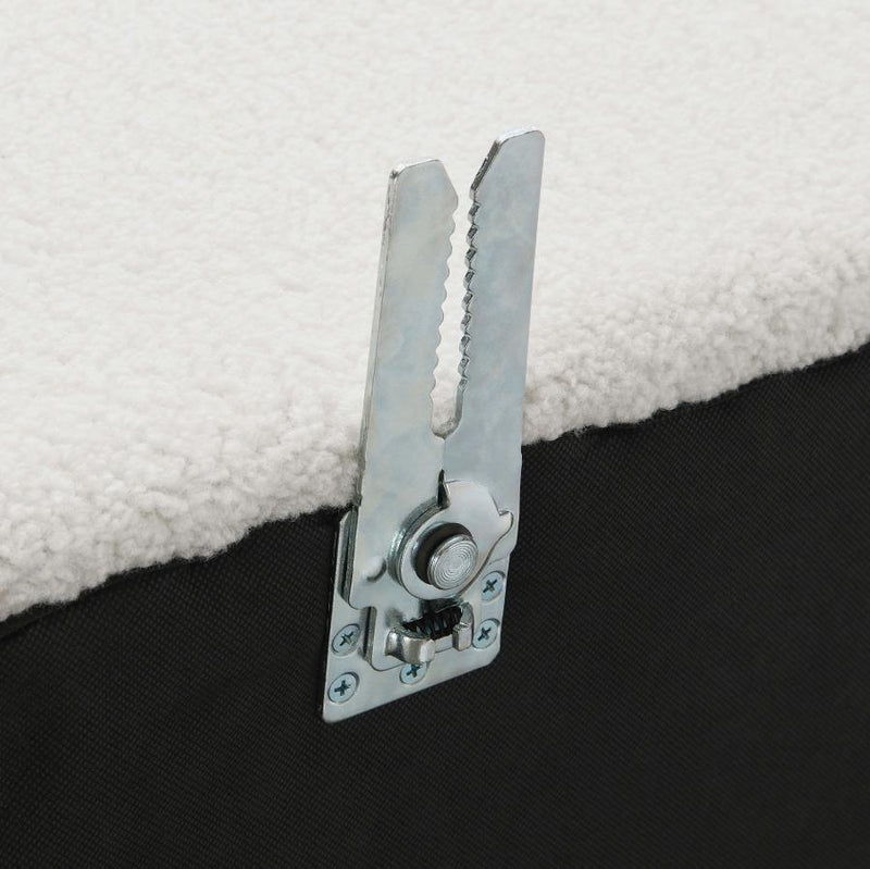 Sunny - Upholstered Armless Chair Natural - Ivory