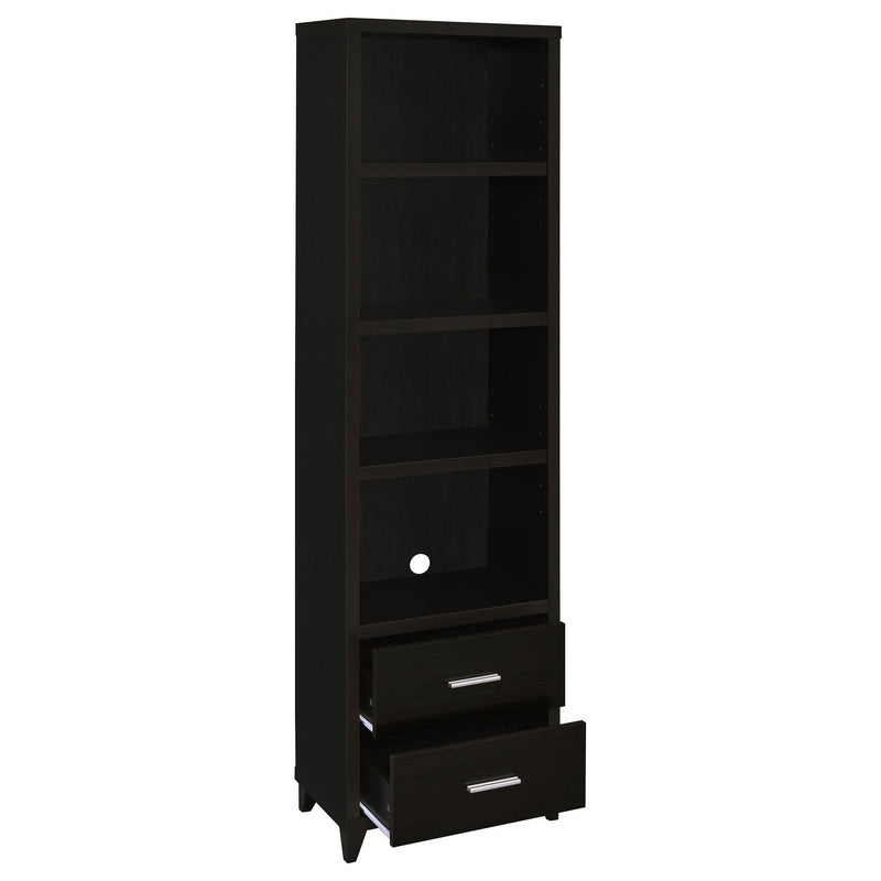 Lewes 4-piece 60-inch TV Entertainment Center Cappuccino