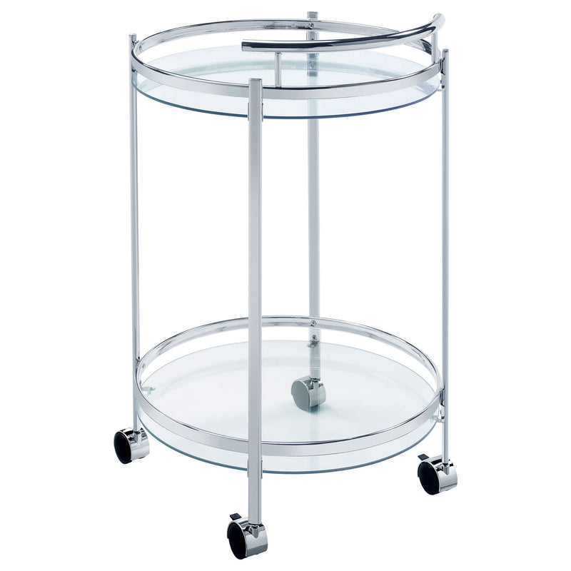 Osborne - Bar Cart - Chrome