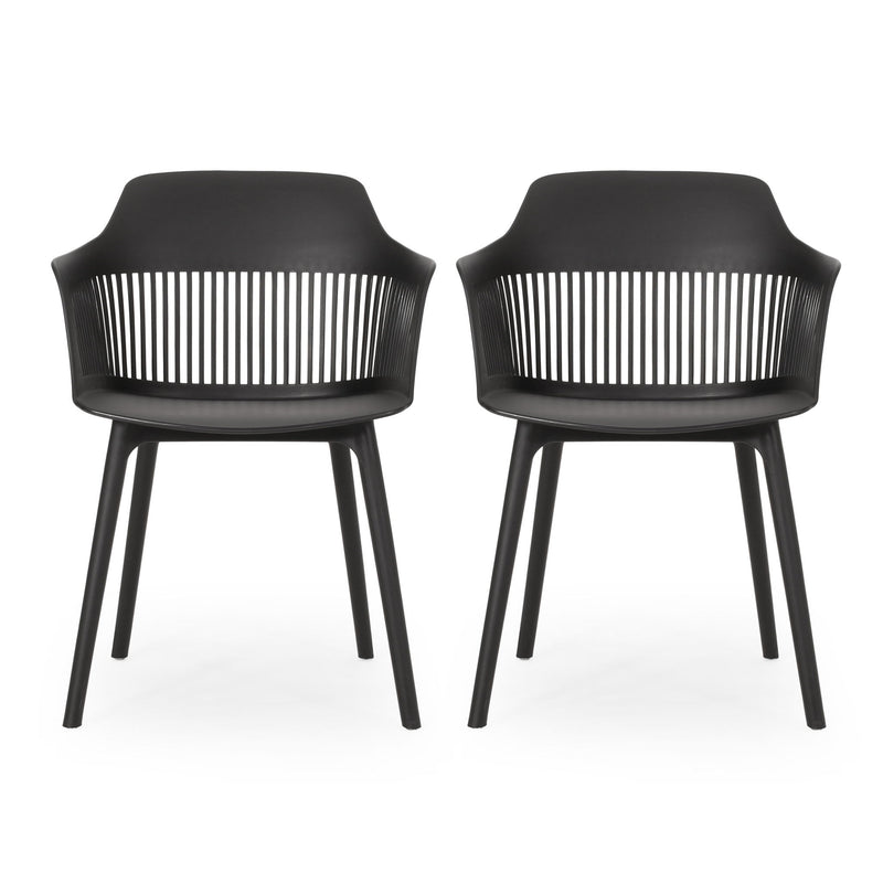 Dahlia - Chair (Set of 2) - Black