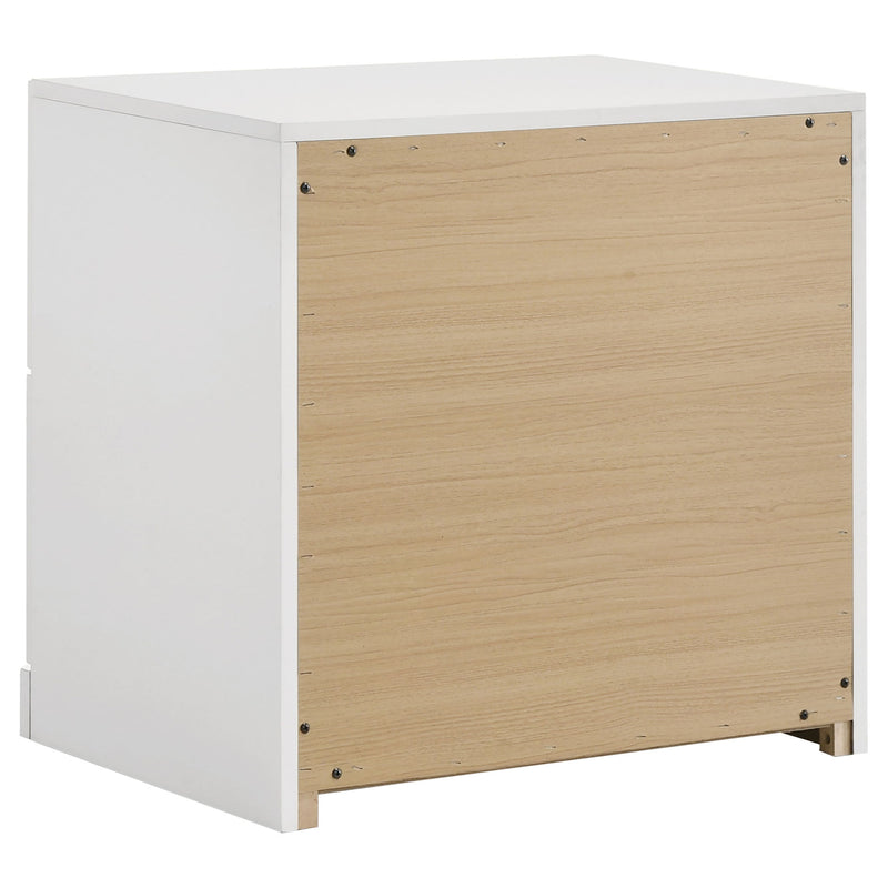 Lauryn - 2 Drawer Nightstand - Gloss White
