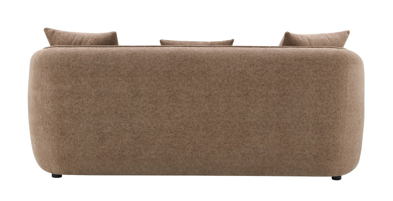 Keith - Sofa With 3 Matching Color Toss Pillows