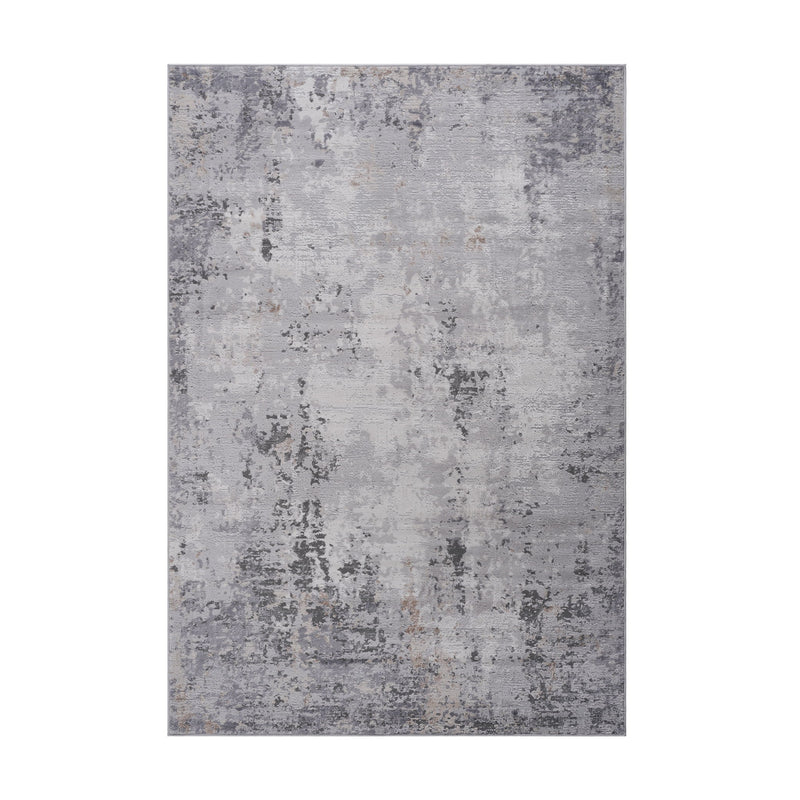 Marfi - 5' X 7' Abstract Area Rug - Ivory / Taupe