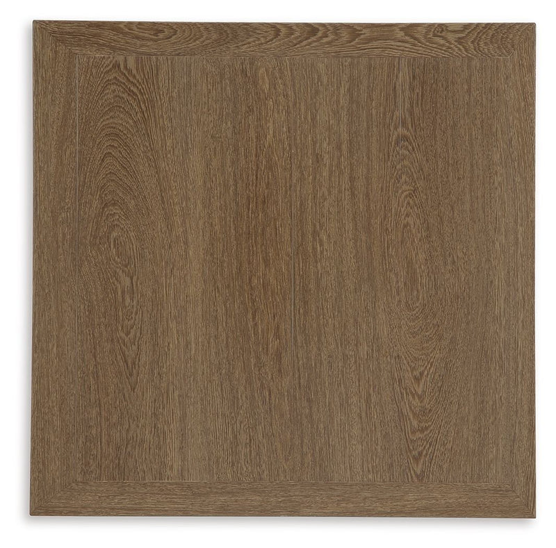 Serene Bay - Square End Table - Dark Brown