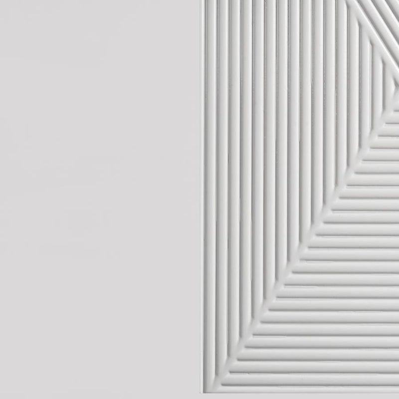 Cassia - 2-Drawer Nightstand Bedside Table - White High Gloss