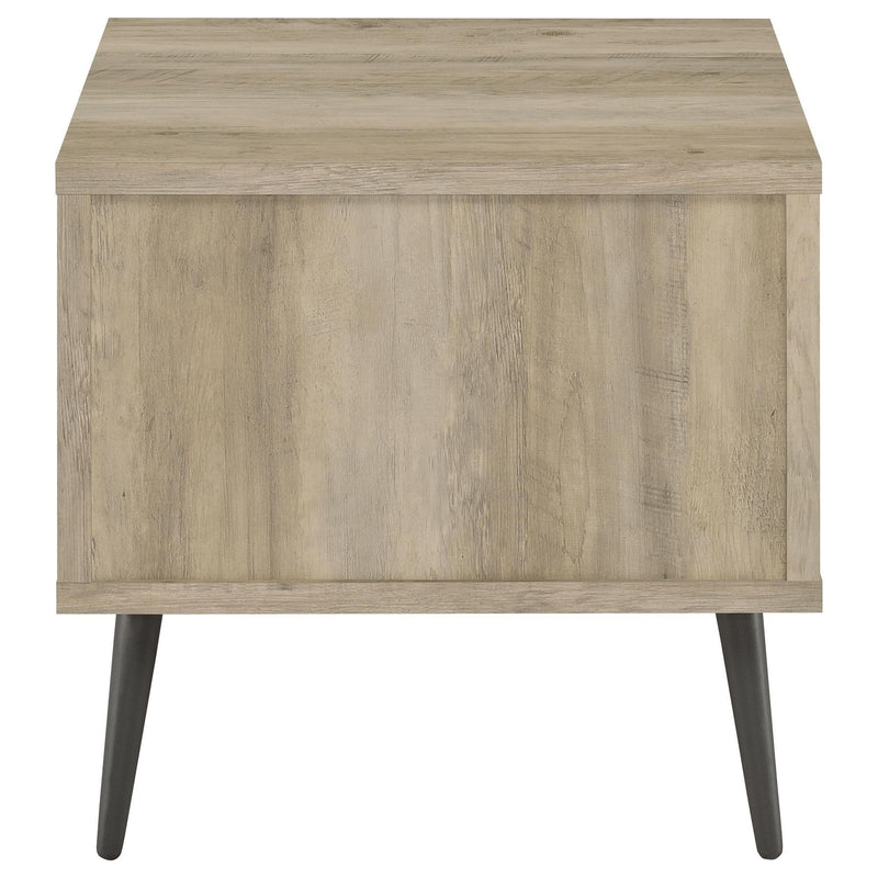 Welsh 2-piece Coffee and End Table Set Distressed Pine