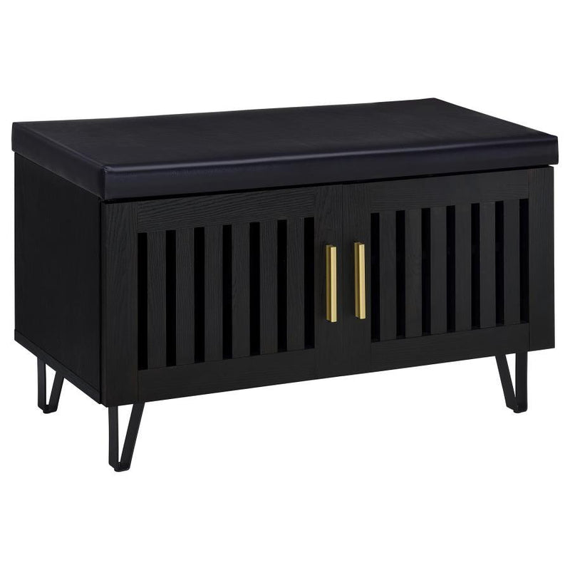 Brixton - 2-Door Padded Entryway Shoe Storage Bench