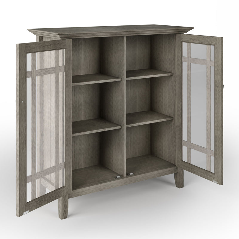 Bedford - Medium Storage Cabinet - Dark Brown